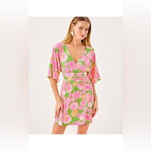 Lilly Pulitzer Parigi Skort Romper Multi Seaside Garden Size Small NEW